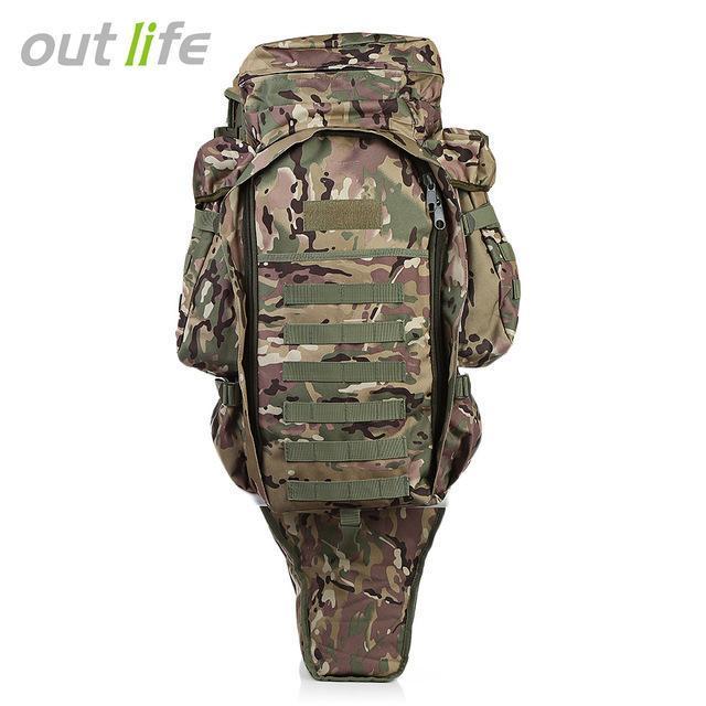 Outlife 60L Outdoor Military Backpack Pack Rucksack Tactical Bag For Hunting-Desire Outdoor Store-jungle camouflage-Bargain Bait Box