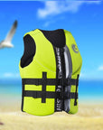 Pfd Neoprene Portable T S Thick Water Surfing Snorkeling Fishing Racing-Life Jackets-Bargain Bait Box-L004green-China-S-Bargain Bait Box