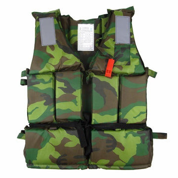Pfd T Fishing Camo Swimming Rafting Surfing For Flood Control Clothes Thick-Life Jackets-Bargain Bait Box-Bargain Bait Box