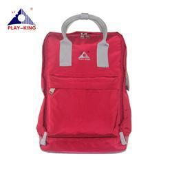 Playking Sport Fishing Backpack With Folding Chair Nylon Waterproof Women Bags-Backpacks-Bargain Bait Box-Red-Bargain Bait Box