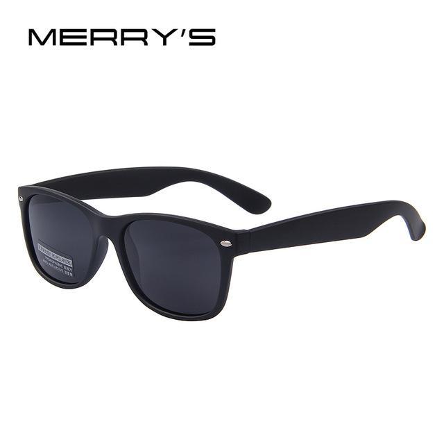 Polarized Sunglasses Men Classic Mens Retro Rivet Shades Sun Glasses Uv400 S&#39;683-Polarized Sunglasses-Bargain Bait Box-C06 Mette Black-Bargain Bait Box