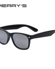 Polarized Sunglasses Men Classic Mens Retro Rivet Shades Sun Glasses Uv400 S'683-Polarized Sunglasses-Bargain Bait Box-C07 Black Silver-Bargain Bait Box