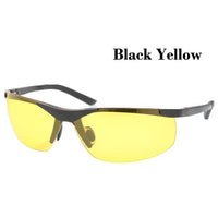 Polaroid Sunglasses Men Polarized Driving Sun Glasses Mens Sunglasses Oculos-Polarized Sunglasses-Bargain Bait Box-Black Yellow-Bargain Bait Box