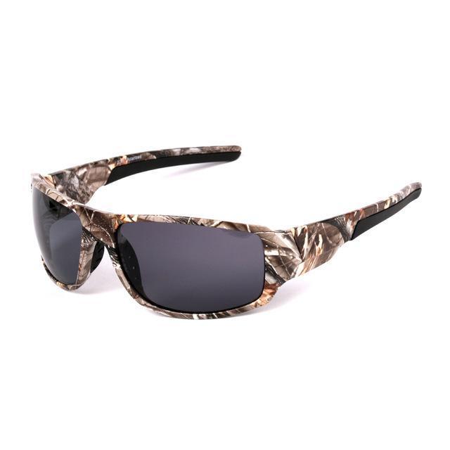Polarsnow Camo Frame Polarized Sunglasses Goggle Men Women Sun Glasses Uv400-Polarized Sunglasses-Bargain Bait Box-Gray-Bargain Bait Box