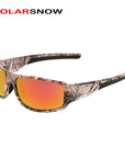 Polarsnow Polarized Sunglasses Camo Frame Sport Sun Glasses Fishing Eyeglasses-Polarized Sunglasses-Bargain Bait Box-Camo l Blue-Bargain Bait Box