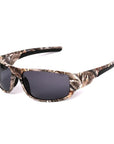 Polarsnow Polarized Sunglasses Camo Frame Sport Sun Glasses Fishing Eyeglasses-Polarized Sunglasses-Bargain Bait Box-Camo l Gray-Bargain Bait Box