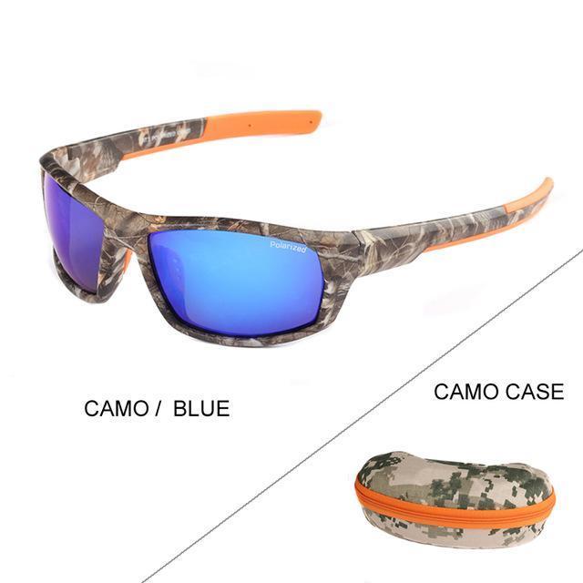 Polarsnow Top Camo Frame Sun Glasses Polarized Lens Men Fishing Sports-Polarized Sunglasses-Bargain Bait Box-MIB l MIEVA-Bargain Bait Box