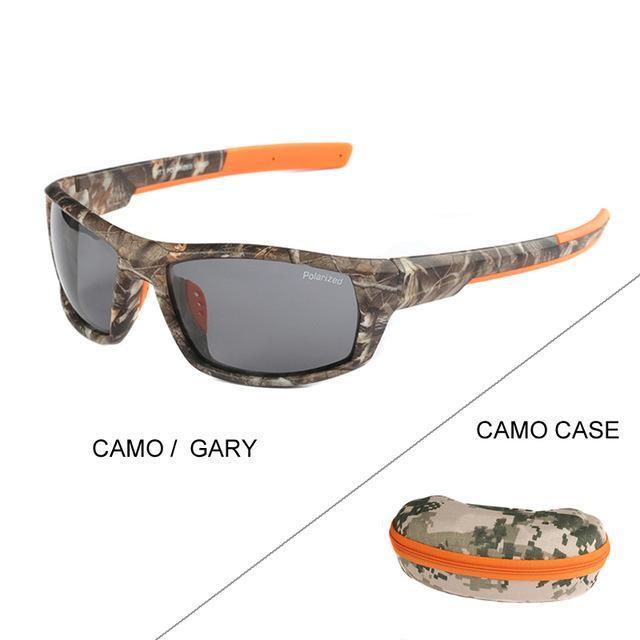 Polarsnow Top Camo Frame Sun Glasses Polarized Lens Men Fishing Sports-Polarized Sunglasses-Bargain Bait Box-MIC1 l MIEVA-Bargain Bait Box