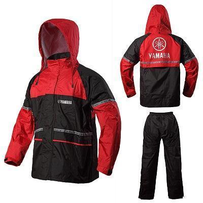 Pole Rain Coat Sports Jacket Motorbike Raincoat Suit Motocross Impermeable-Rain Coats-PRO-BIKER-Black red-XL-Bargain Bait Box
