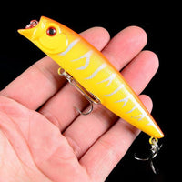 Popper 1Pcs Fishing Hard Baits 6 Color Select Fishing Tackle 6# Hooks-Top Water Baits-Bargain Bait Box-C5-Bargain Bait Box