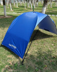 Portable Beach Tent Sun Shade Canopy Fishing Shelter Tents Awning Sunshade-Sunshades & Tents-Bargain Bait Box-DeepBluewith Coating-China-Bargain Bait Box