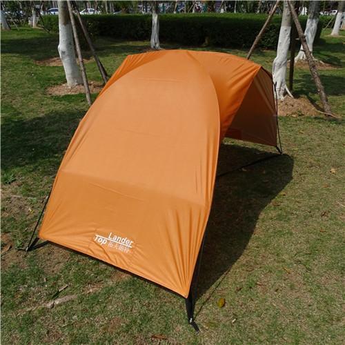 Portable Beach Tent Sun Shade Canopy Fishing Shelter Tents Awning Sunshade-Sunshades &amp; Tents-Bargain Bait Box-Orange with Coating-China-Bargain Bait Box