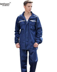 Rainfreem Impermeable Raincoat Women/Men Hood Rain Poncho Waterproof Rain Jacket-Rain Suits-Bargain Bait Box-Hood Navy-S-Bargain Bait Box