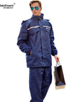 Rainfreem Impermeable Raincoat Women/Men Hood Rain Poncho Waterproof Rain Jacket-Rain Suits-Bargain Bait Box-Navy-S-Bargain Bait Box