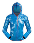 Reflective Bicycle Jacket Rain Wind Coat Windcoat Windproof Bike Jersey-Rain Coats-Bargain Bait Box-Blue Jacket-S-Bargain Bait Box