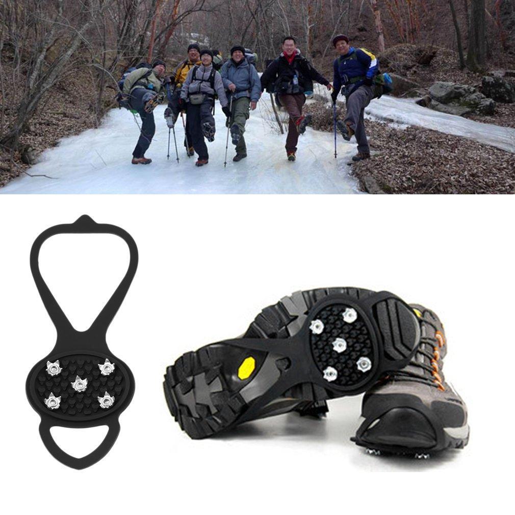 Reiz Ice Crampons Anti Slip Ice Snow Grips For Winter Outdoor Ice Camping Hiking-Outdoor Loving Store-Bargain Bait Box
