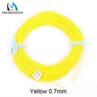 Running Fly Line 0.6Mm 0.7Mm 0.9Mm Orange Or Yellow Fly Fishing Line-Fly Fishing Lines & Backing-Bargain Bait Box-Yellow-Bargain Bait Box