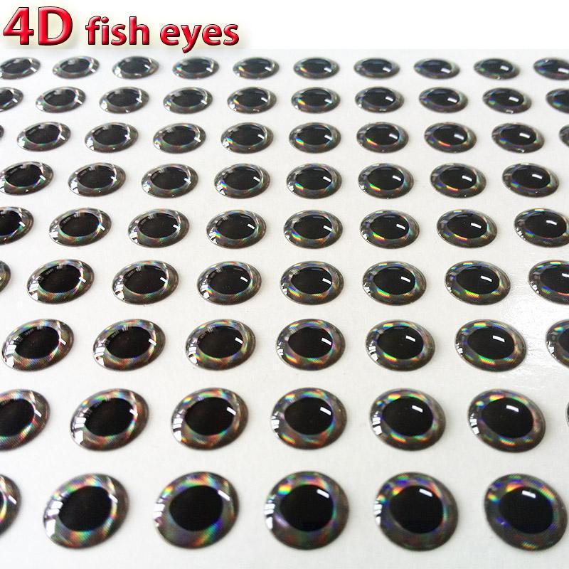 S 4D Fish Eyes Eyes 4Kinds Type Color Special Effects In Eyes 500Pcs/Lot Very-Fish Eyes-Bargain Bait Box-LS1 3MM 500pcs-Bargain Bait Box