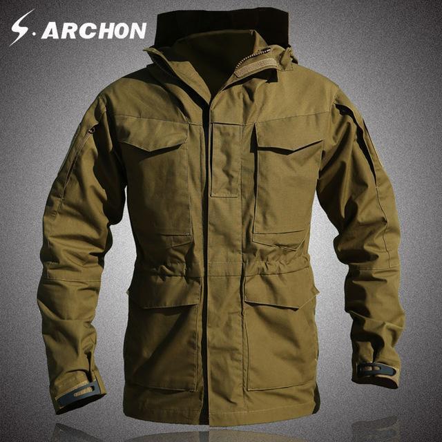 S.Archon M65 Clothes Tactical Windbreaker Men Jacket Waterproof