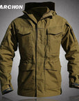 S.Archon M65 Clothes Tactical Windbreaker Men Jacket Waterproof Wearproof,-Jackets-Cool walkers outdoor CO,LTD-Brown-L-Bargain Bait Box