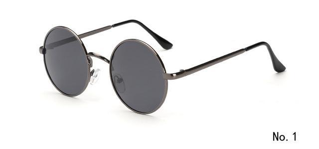 Samjune Classic Polarized Round Sunglasses Men Small Vintage Retro Joh –  Bargain Bait Box