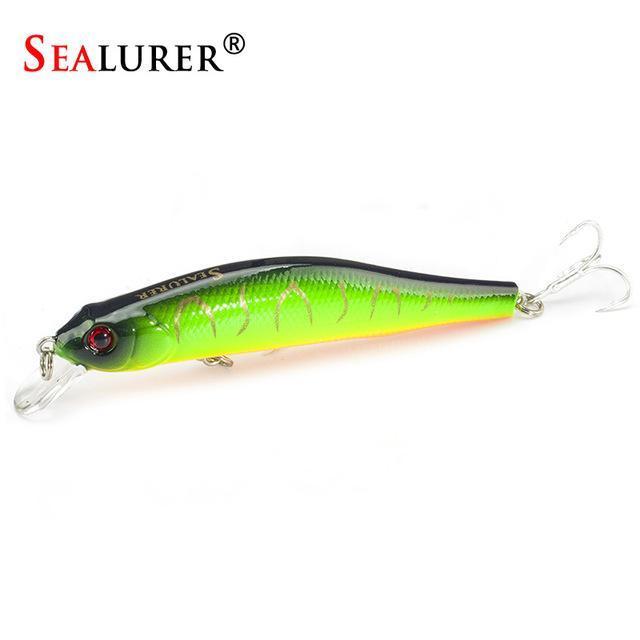 Sealurer Boxed Sinking Minnow Tackle 100Mm 11.7G S Crankbait With 6