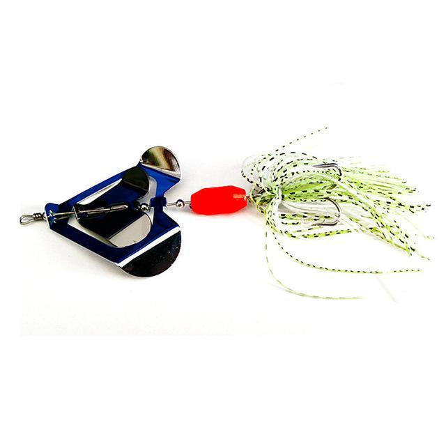 Shunmier 1Pc 20G Spinner Bait Spoon Spinnerbait Tackle Fish Lures Articulos-Buzzbaits-Bargain Bait Box-fishing lures-Bargain Bait Box