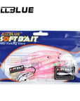 Soft 6Pcs/Lot 2.8G/95Mm Shad Fishing Worm Swimbaits Jig Head Soft-Unrigged Plastic Swimbaits-Bargain Bait Box-Pink-Bargain Bait Box