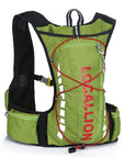 Sport Bag 10L Bicycle Bike Backpack Packsack Running Backpack Fishing Vest Bag-Backpacks-Bargain Bait Box-Green Red-Bargain Bait Box