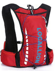 Sport Bag 10L Bicycle Bike Backpack Packsack Running Backpack Fishing Vest Bag-Backpacks-Bargain Bait Box-Red Blue-Bargain Bait Box
