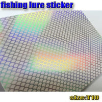Sticker Fish Scale Skin ,Holographic, 10Papers Fishing Stickers 73Mm X 100Mm-Holographic Stickers-Bargain Bait Box-T10 10paper-Bargain Bait Box