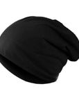 Style Unisex Men Knitted Warm Ski Crochet Slouch Hats For Women Cap Cotton-Beanies-Bargain Bait Box-Black-Bargain Bait Box