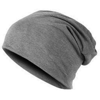 Style Unisex Men Knitted Warm Ski Crochet Slouch Hats For Women Cap Cotton-Beanies-Bargain Bait Box-Dark Grey-Bargain Bait Box