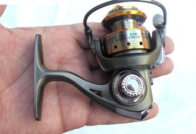Sy150 6 Bearing Smallest Front Drag Spinning Reel Mini Ice Boat Fly Rafting-Ice Fishing Reels-Bargain Bait Box-Grey-6-Other-Bargain Bait Box