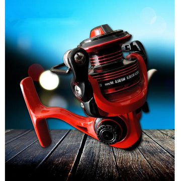 Sy150 6 Bearing Smallest Front Drag Spinning Reel Mini Ice Boat Fly Rafting-Ice Fishing Reels-Bargain Bait Box-Red-6-Other-Bargain Bait Box
