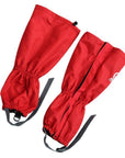 Theraml Fleece ,Trekking Warm Leg Gaiters Waterproof Climbing,Hunting Leg-Gaiters-Bargain Bait Box-Red-One Size-Bargain Bait Box
