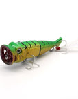 Thritop Fishing S Hard Bait Tp066 7 Colors For Choose 7Cm 11G Popper Fishing-Top Water Baits-Bargain Bait Box-Color G-Bargain Bait Box