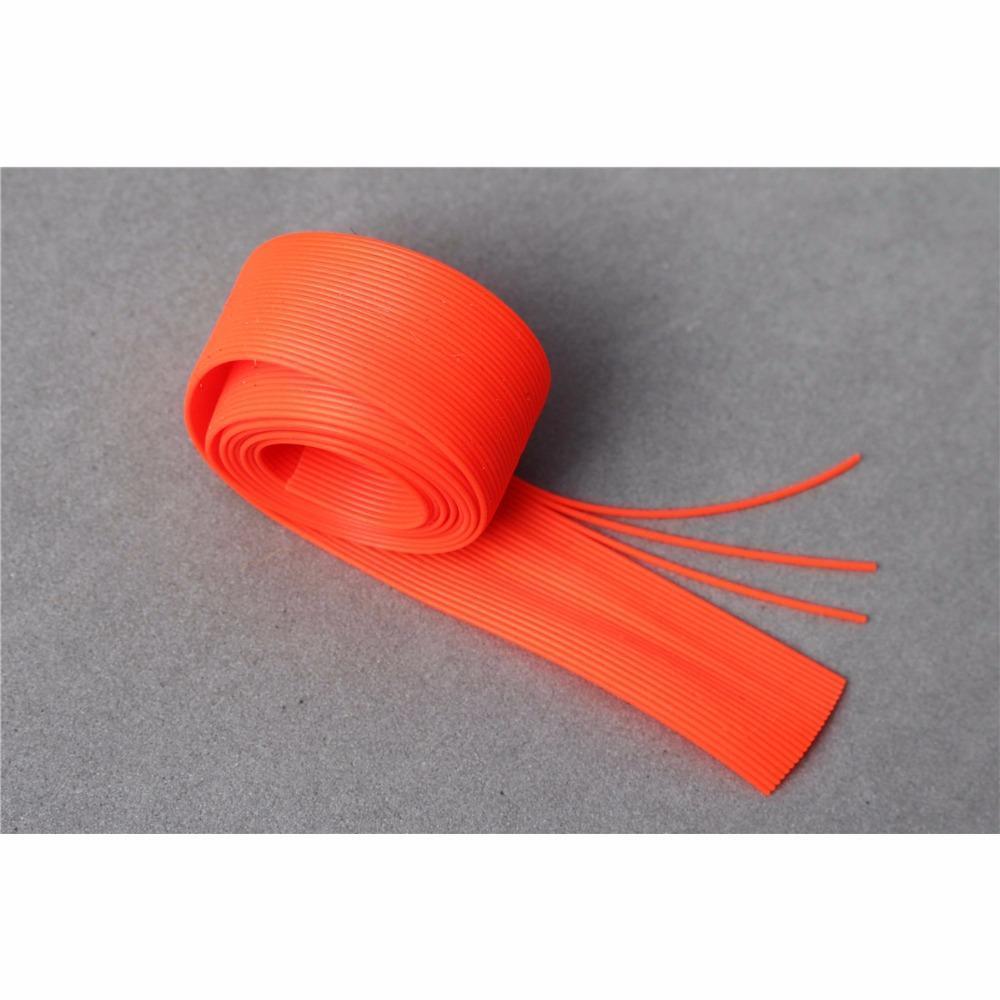 Tigofly 120Cm Silicone Skirts Round Cylinder 6 Colors 0.7Mm Thick Diy Spinner-Skirts & Beards-Bargain Bait Box-Assorted-Bargain Bait Box