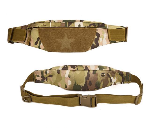 Top Men Durable Nylon Fanny Waist Pack Belt Hip Bum Military Male Famous-Bags-Bargain Bait Box-CP-Bargain Bait Box
