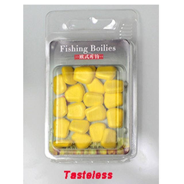 Toppory 20Pcs/Bag Pop Up Corn Shape Carp Fishing Bait Floating Boilies For Grass-Corn Baits-Bargain Bait Box-Tasteless-Bargain Bait Box