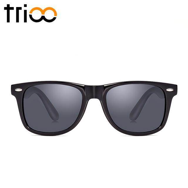 Trioo Black Polarized Sunglasses Men Oculos Driver Polaroid Sun Glasses For-Polarized Sunglasses-Bargain Bait Box-003-Bargain Bait Box