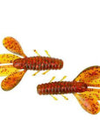 Trulinoya 6Pcs Soft Baits 90Mm/4.7G Shrimp Fishing Insect Silicone Bait Ria Para-Creatures-Bargain Bait Box-Color D-Bargain Bait Box