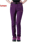 Unco Boror Quick Dry Camping Hiking Pants For Women Spring Outdoor Sports Slim-Mountainskin Outdoor-women purple-Asian Size M-Bargain Bait Box
