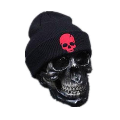 Unisex Acrylic Knit Hat Hats Skull Style Skullies &amp; Beanies For Woman And Man-Beanies-Bargain Bait Box-Red-Bargain Bait Box