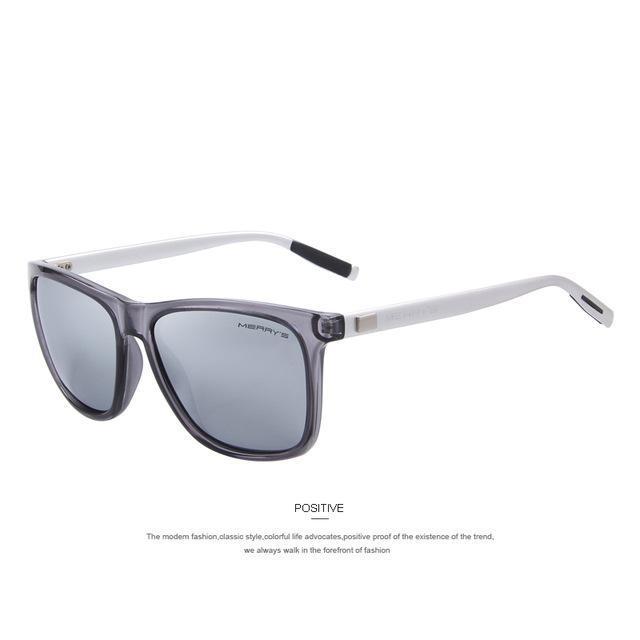 Unisex Retro Aluminum Sunglasses Polarized Lens Vintage Sun Glasses For-Polarized Sunglasses-Bargain Bait Box-C05 Silver-Bargain Bait Box