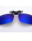 Uv400 Polarized Lens Myopia Clip On Sunglasses Men Women Night Vision Clip On-Polarized Sunglasses-Bargain Bait Box-Blue-Black-Bargain Bait Box