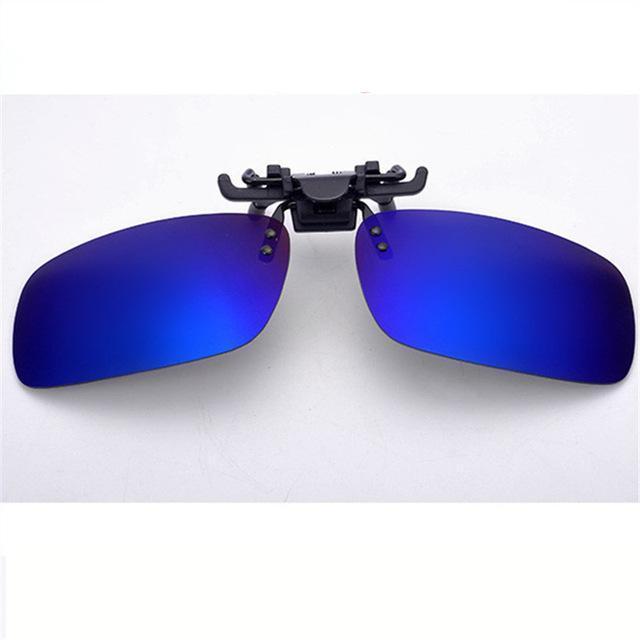 Uv400 Polarized Lens Myopia Clip On Sunglasses Men Women Night Vision Clip On-Polarized Sunglasses-Bargain Bait Box-Blue-Black-Bargain Bait Box