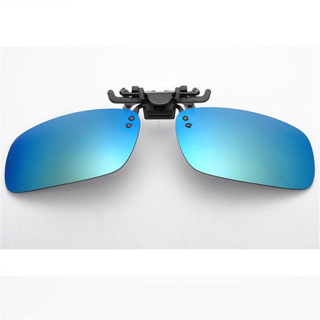 Uv400 Polarized Lens Myopia Clip On Sunglasses Men Women Night Vision Clip On-Polarized Sunglasses-Bargain Bait Box-Gold-Black-Bargain Bait Box