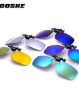 Uv400 Polarized Lens Myopia Clip On Sunglasses Men Women Night Vision Clip On-Polarized Sunglasses-Bargain Bait Box-Green-Black-Bargain Bait Box
