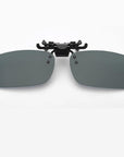 Uv400 Polarized Lens Myopia Clip On Sunglasses Men Women Night Vision Clip On-Polarized Sunglasses-Bargain Bait Box-L Dark Green-Black-Bargain Bait Box